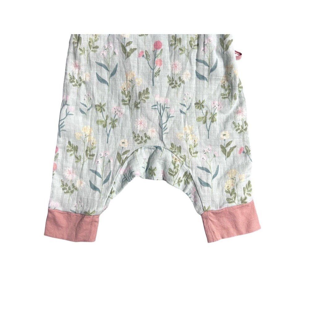 NEW Angel Dear Meadow Floral Wrap‎ Coverall Bodysuit Girls 0-3 Months - Picture 10 of 14
